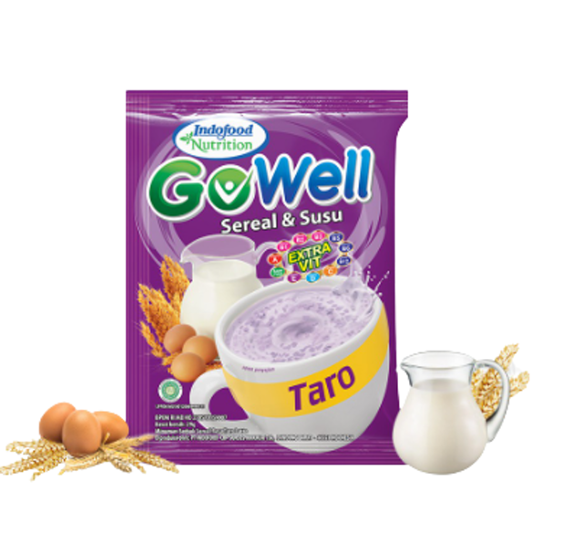 Indofood GoWell Sereal Susu Taro 1