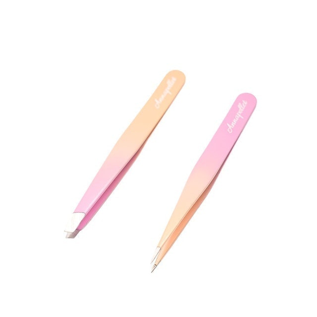 KKV CHIC CLUE Colorful Series Combined Eyebrow Tweezers 1