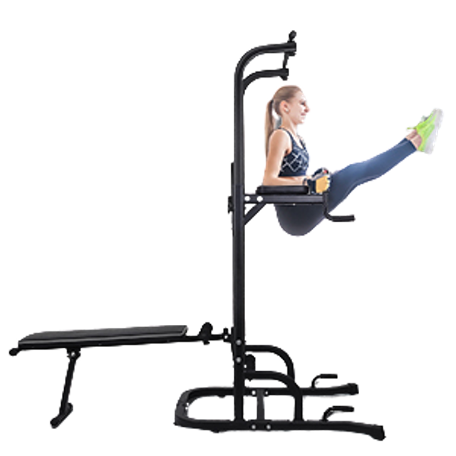 OneTwoFit Muscle-Building and Body-Sculpting Multi-Function Power Tower  1