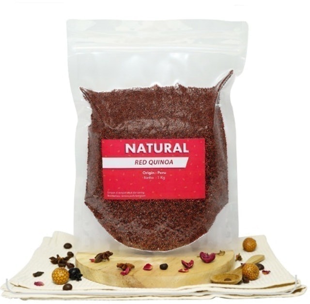 Natural Red Quinoa 1
