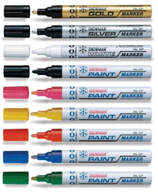 Snowman Paint Marker Medium Tip 1