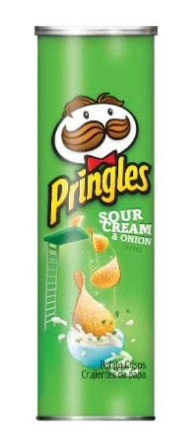 Kellogg’s Pringles Sour Cream & Onion 1