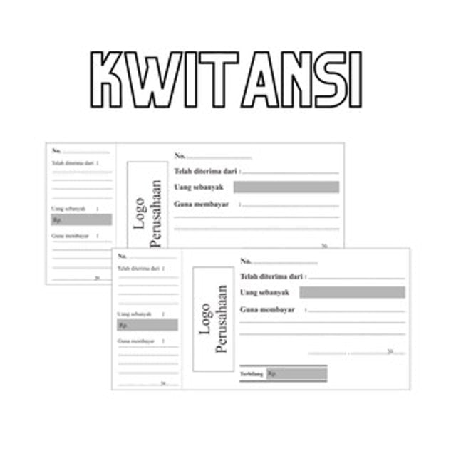 Explora Print Buku Kwitansi 100 Halaman Custom  1