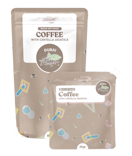 Pinkroulette  Wash Off Mask Coffee  1