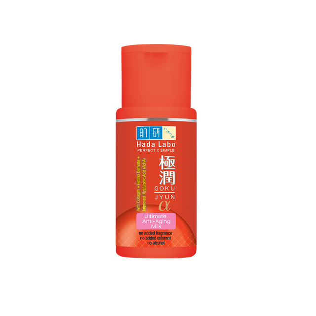 Rohto  Hada Labo Gokujyun Alpha Ultimate Anti Aging Milk 1