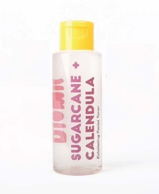 Mitra Kreasi Natural The Bath Box Bloomka Sugar Cane + Calendula Exfoliating Facial Toner 1