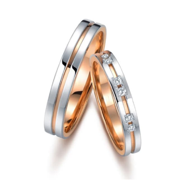 Tiaria Jewelry Sweet Trinity MR Cincin Emas 18K 1