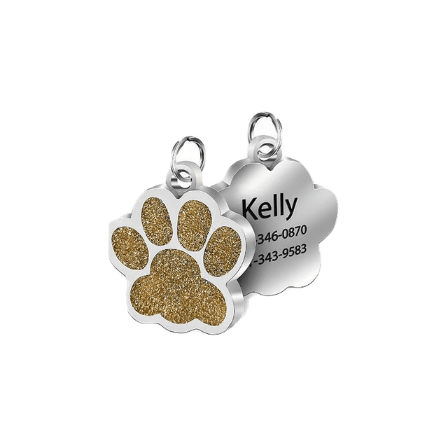 Custom Name Tag Kucing / Anjing Stainless Steel 1