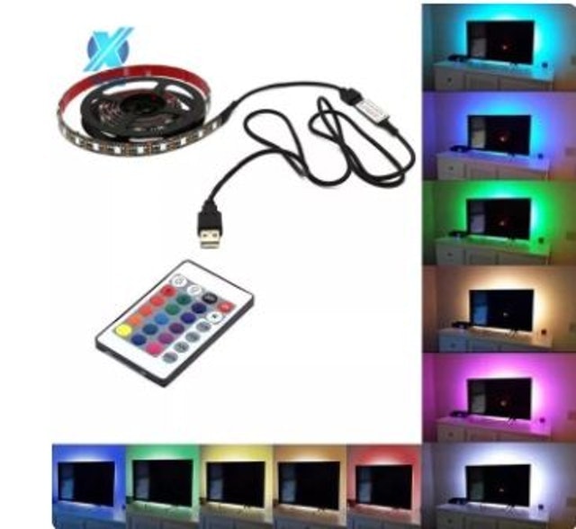 USB LED Strip Light TV 1