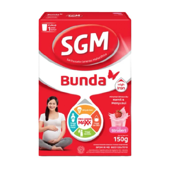 Sarihusada SGM Bunda Pro-gress Maxx dengan Tinggi Zat Besi 1