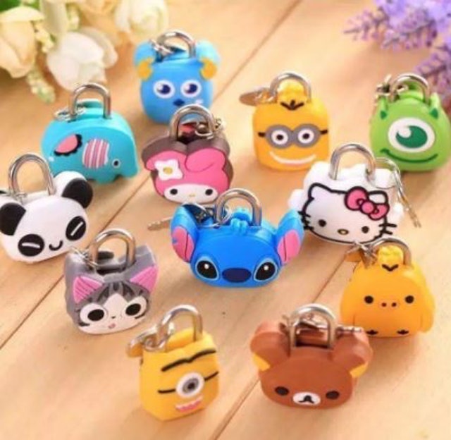 Gembok Koper Mini Karakter 1