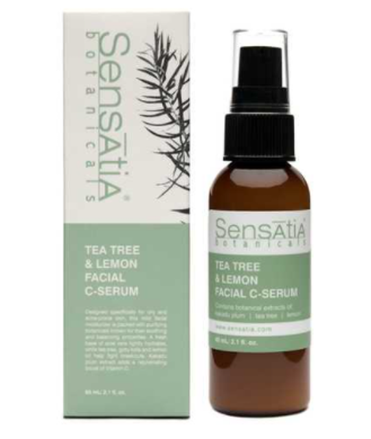 Sensatia Botanicals  Tea Tree & Lemon Facial C-Serum 1