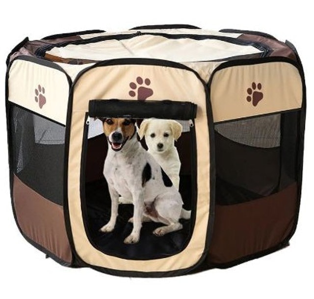 Dog Playpen Tent Kennel 1