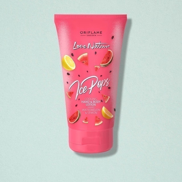 Oriflame  Ice Pops Cooling Hand & Body Lotion Watermelon & Lemon  1
