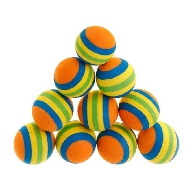 Mainan Bola Gigit Motif Pelangi 1