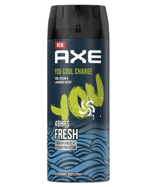 Unilever AXE You Cool Charge Deodorant 1