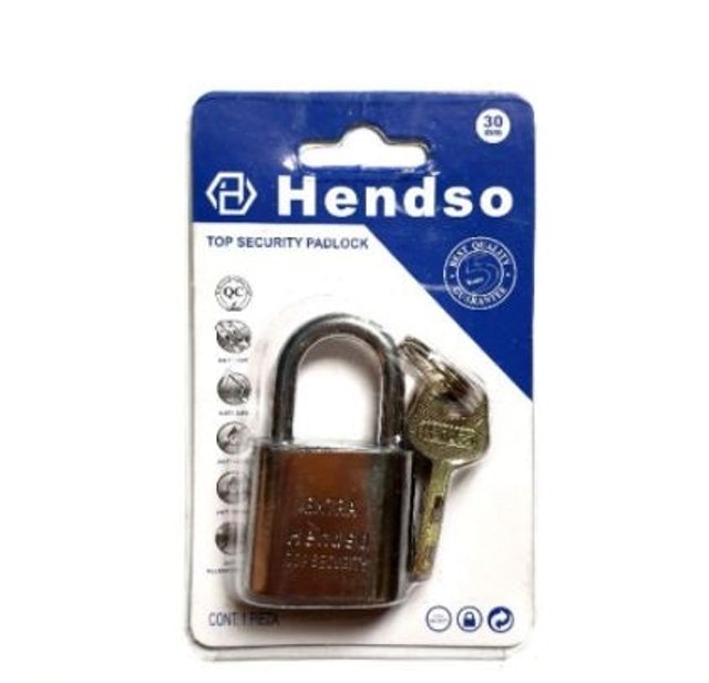 Hendso Top Security Padlock 30mm 1