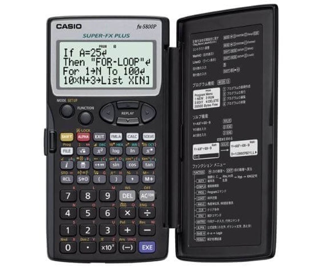 CASIO fx-5800P 1