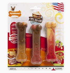 Nylabone Flavor Frenzy Power Chew Triple Pack 1