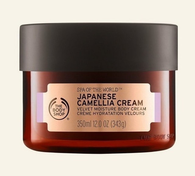The Body Shop Spa of the World Japanese Camellia Cream Velvet Moisture Body Cream 1