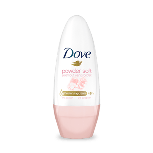 Unilever Dove Powder Soft Antiperspirant Deodorant Roll On 1