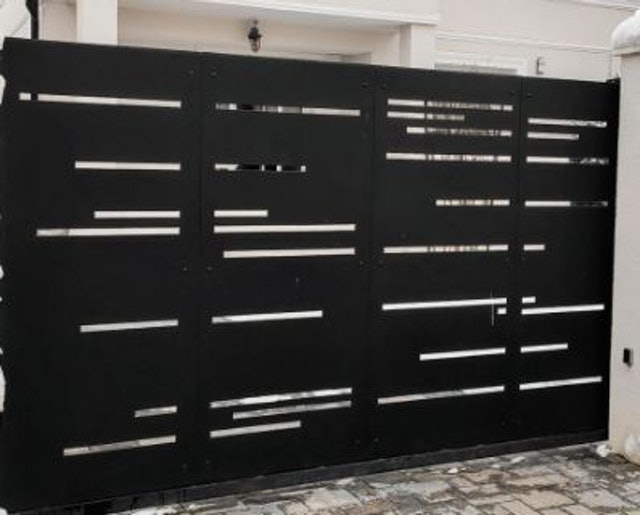 Pagar Minimalis Modern Laser Cutting  1