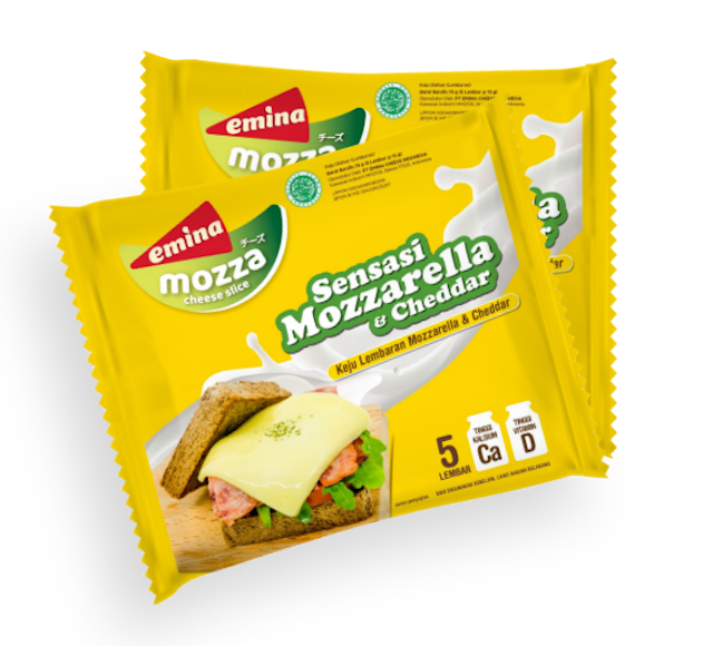 Emina Cheese Cheese Slice Mozza 1