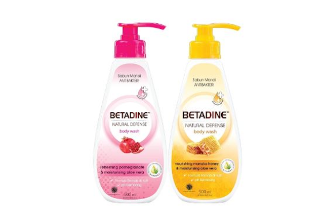 Betadine Natural Defense Body Wash 1