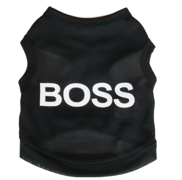 Kaos Anjing Kucing Motif Boss 1