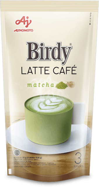 Ajinomoto Birdy Latte Cafe - Matcha 1