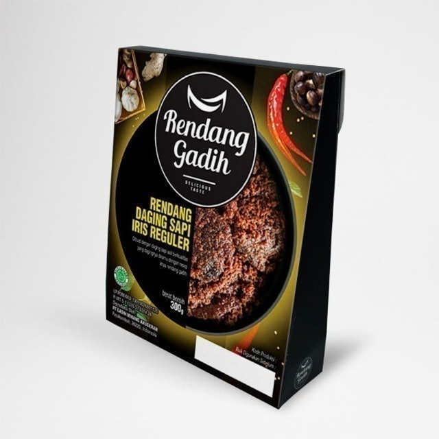 Rendang Gadih Rendang Daging Sapi Iris 1