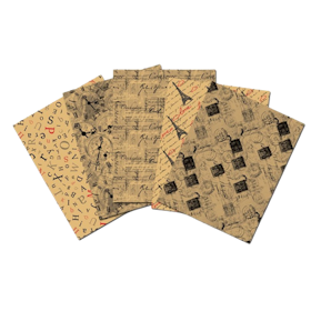 Kertas Sampul Coklat Motif 1