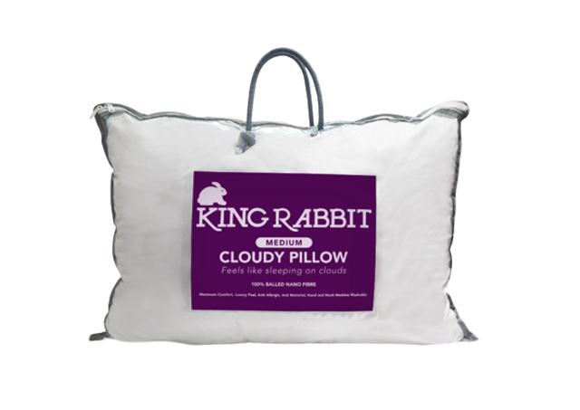 King Rabbit Cloudy Pillow Soft Nano Fiber 1