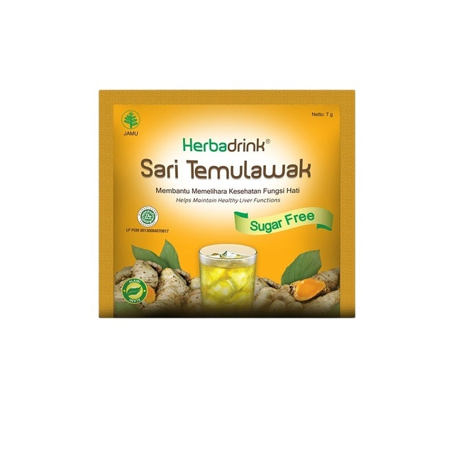 Konimex Herbadrink Sari Temulawak Sugar Free 1