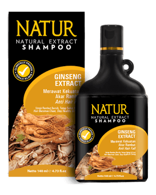 Natur Natural Extract Shampoo Ginseng Extract 1