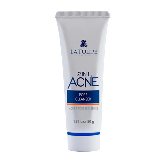 La Tulipe Cosmetiques 2 in 1 Acne Pore Cleanser 1