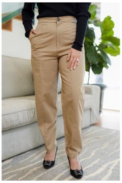 Benang Jarum Chinos Pants Khaki 1