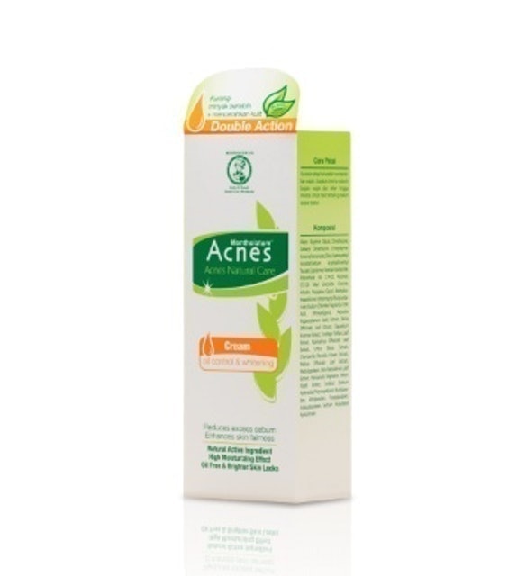 Rohto  Acnes Natural Care Oil Control & Whitening Cream 1