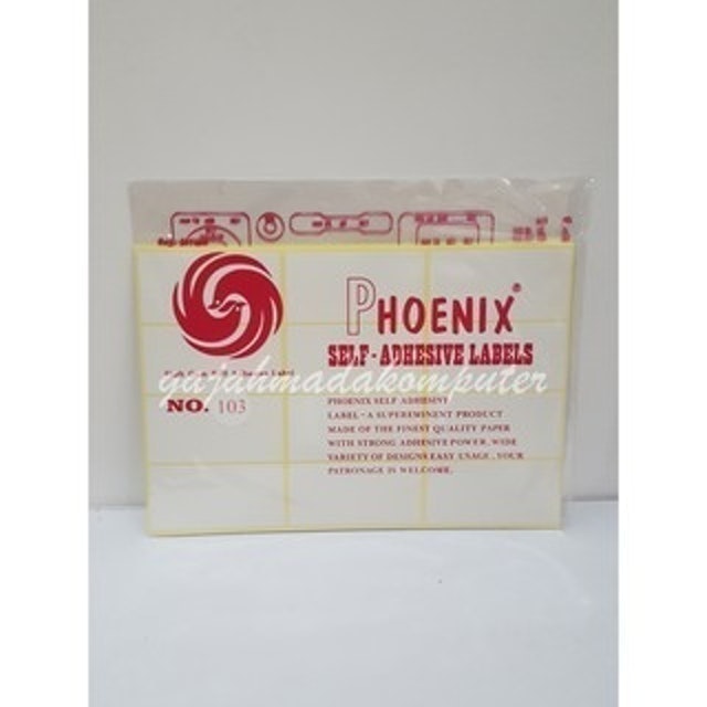 Phoenix Self Adhesive Labels  1