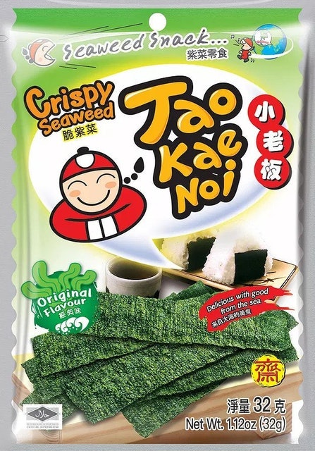 Tao Kae Noi Crispy Seaweed Original 1
