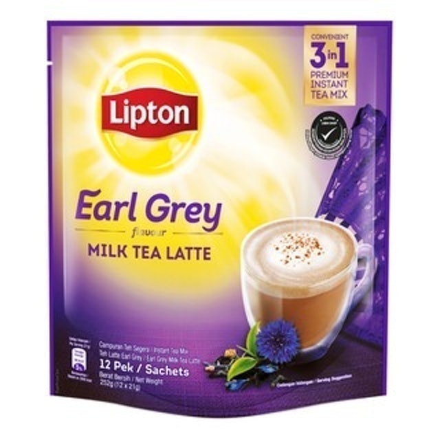 Lipton Earl Grey Flavour Milk Tea Latte 1