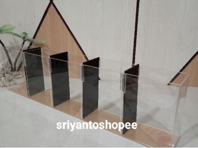 Akuarium Cupang Soliter 5 Sekat 1