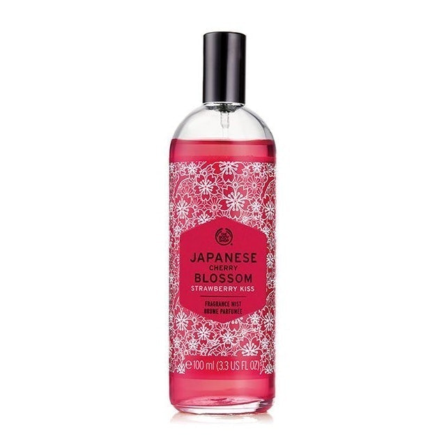 The Body Shop Japanese Cherry Blossom Strawberry Kiss Fragrance Mist 1
