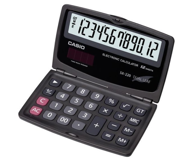Casio Kalkulator Praktis 1
