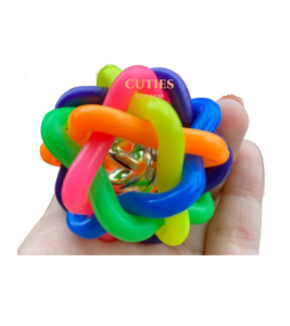 Bola Karet Lonceng Rainbow Small 1