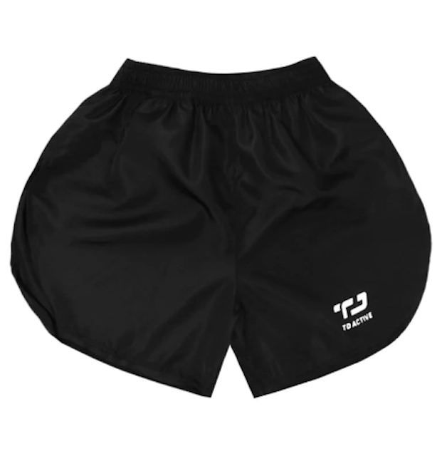 JLW Brands Td Active - Celana Pendek Olahraga Pria Hitam 1