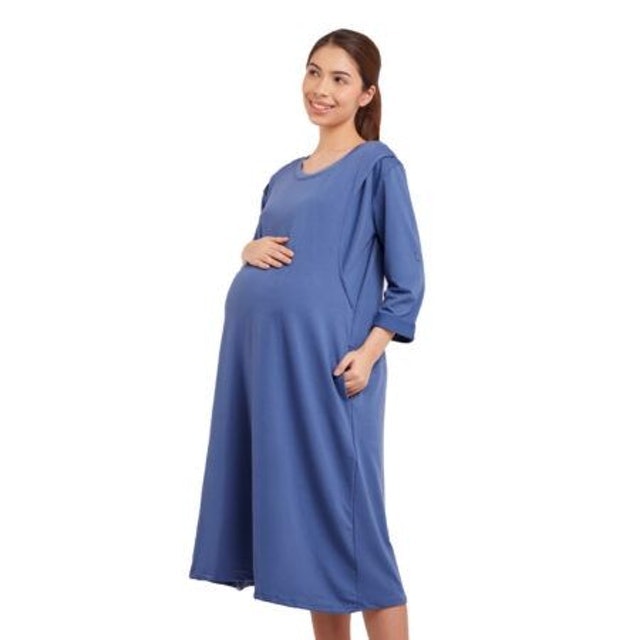 Mama's Choice Maternity Oversized Home Dress 1