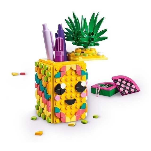 LEGO Dots Pineapple Pencil Holder 1