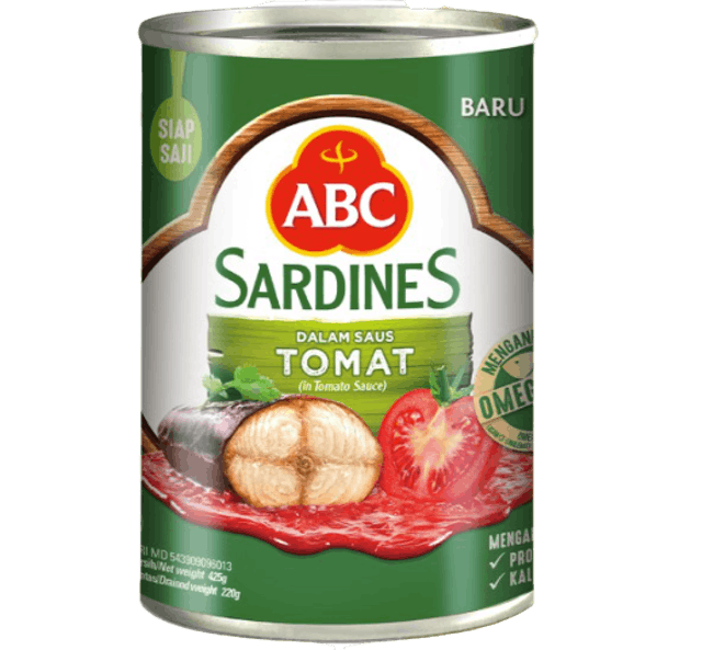 Heinz ABC Sardines dalam Saus Tomat 1