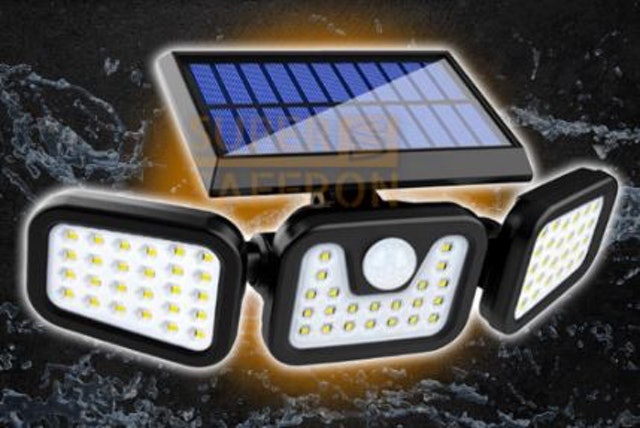 Waterproof Wall Solar Lamp 74 LED 1